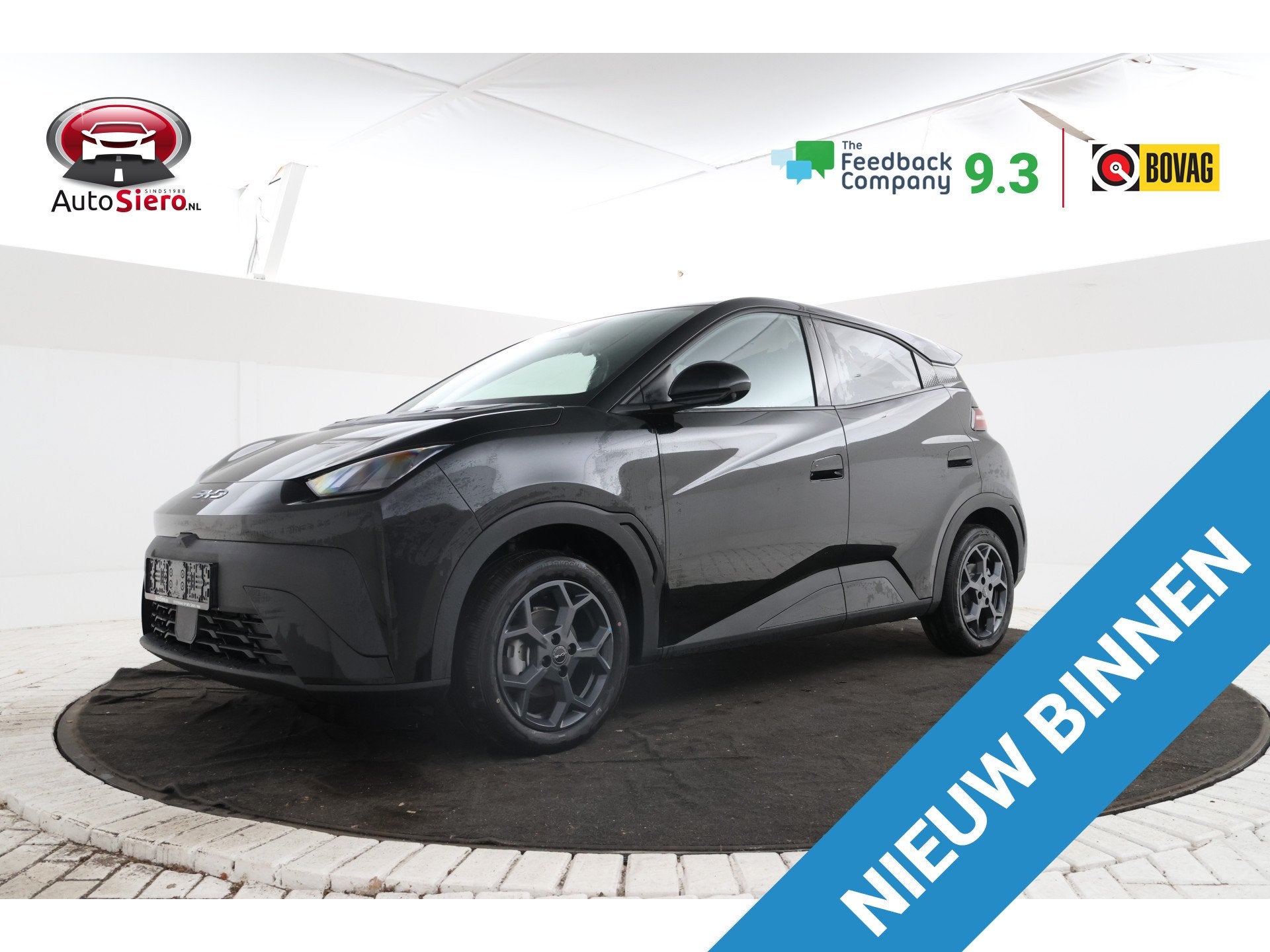 BYD DOLPHIN SURF 15 STUKS! Comfort 43 kWh Comfort black en g, Auto's, BYD, 12 maanden, Gebruikt, Zwart, Elektrisch
