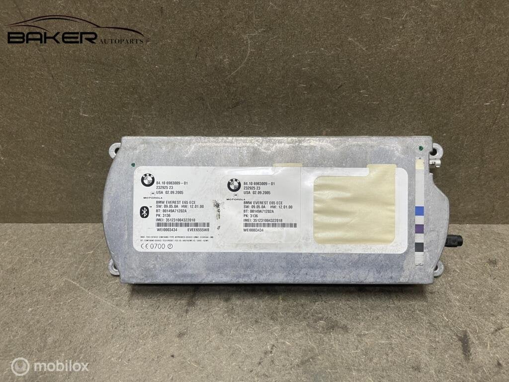 Bluetooth-module BMW 7-serie E65 E66 (1-08) 8410698300901, Gebruikt, Ophalen of Verzenden, BMW, BMW