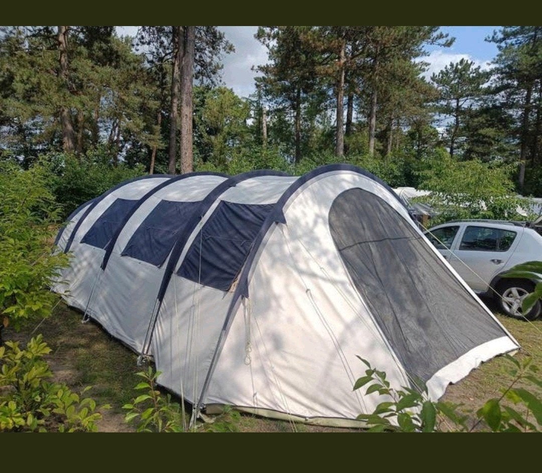 Active Leisure Brixen 6-persoons katoenen tunneltent, Ophalen, Gebruikt, Tot en met 6