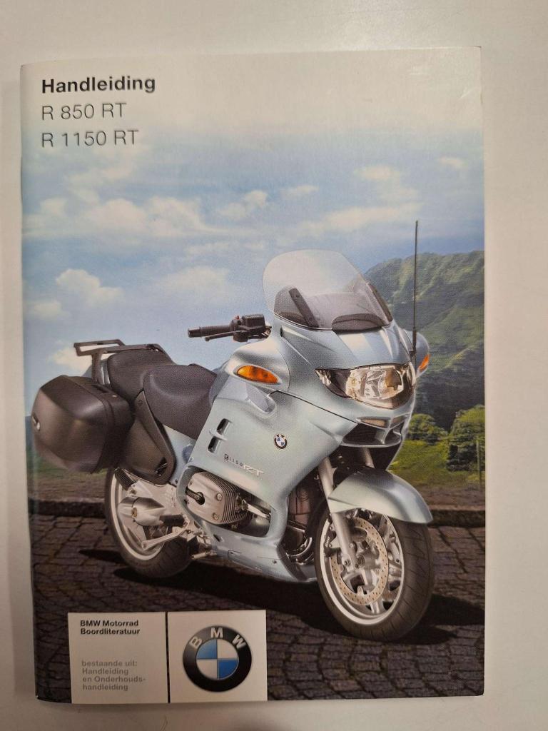 Nieuw Handleidingboekje BMW R 850 RT - R 1150 RT, BMW Nederland B.V., Info@bmw.nl, Einsteinlaan 5 2289 CC Rijswijk