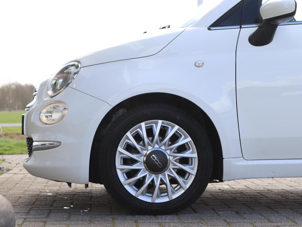 Fiat 500 0.9 80 pk TwinAir Turbo Lounge | Schuif/Kantel dak, Voorwielaandrijving, Gebruikt, Handgeschakeld, 26 km/l