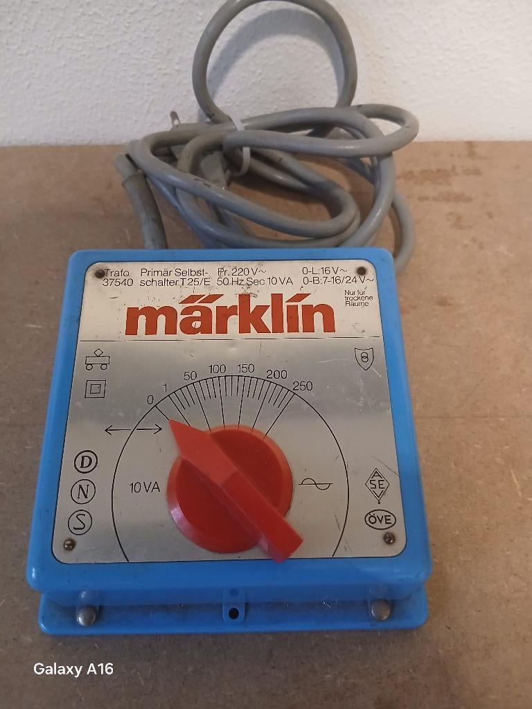 Tranformator Marklin modelspoor, Gebruikt, Ophalen of Verzenden, Analoog, Märklin