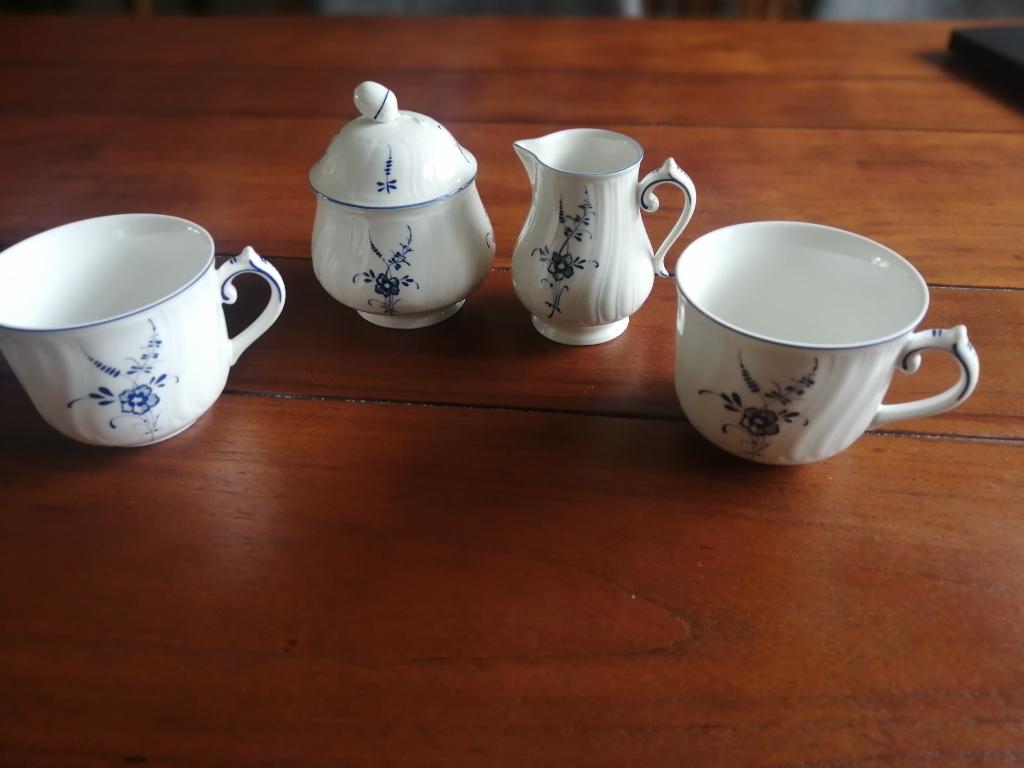 Villeroy Boch Vieux Luxembourg - roomstel - ontbijtkop, Overige typen, Ophalen of Verzenden, Zo goed als nieuw, Overige stijlen