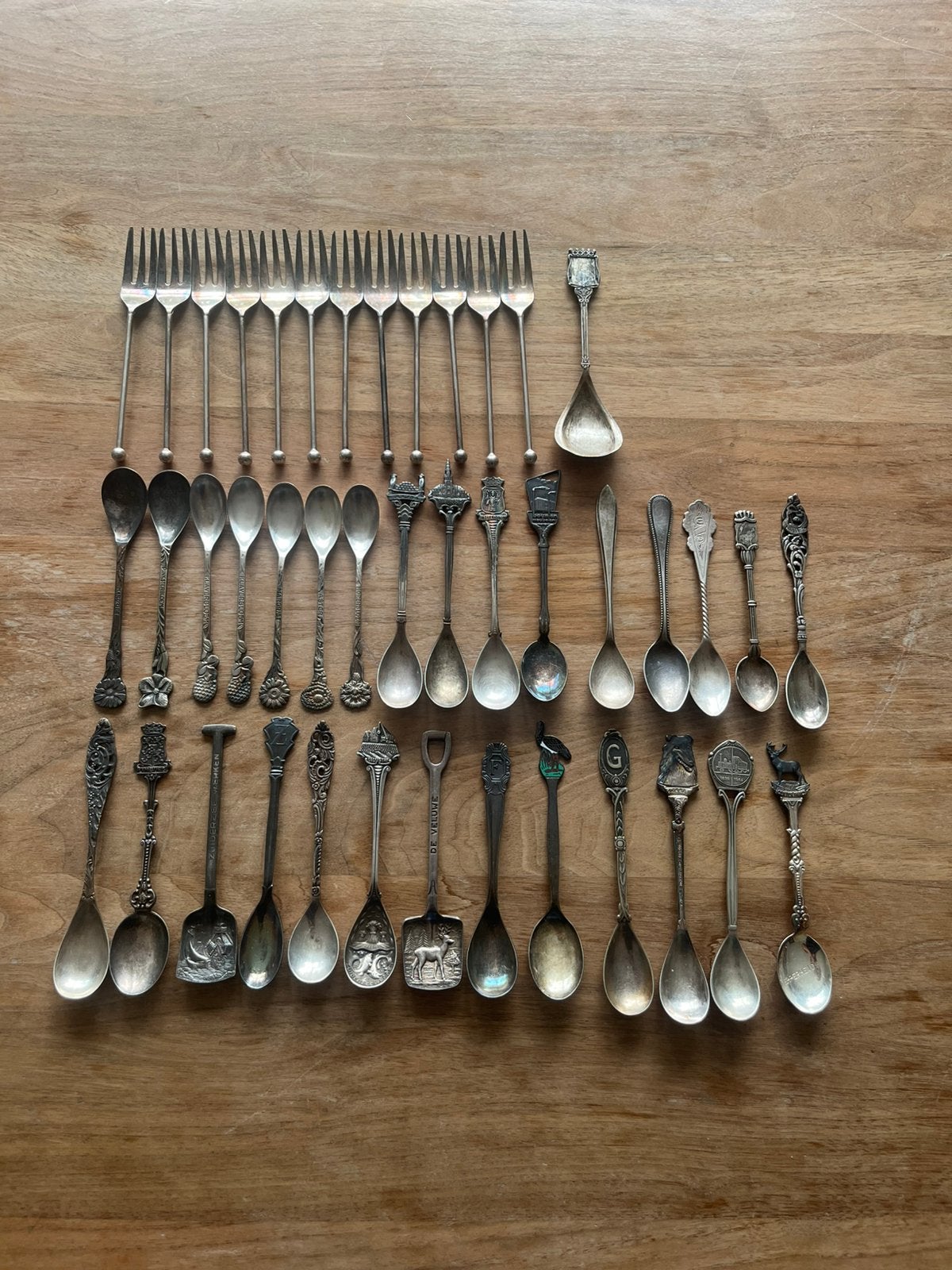 Verzilverd bestek, Antiek en Kunst, Ophalen of Verzenden