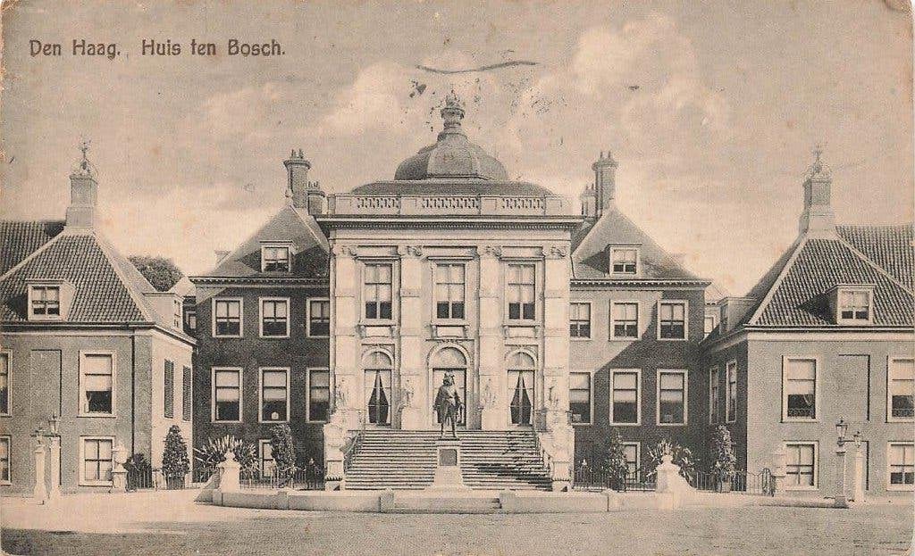 Den Haag, Huis ten Bosch  1924, Ophalen of Verzenden, 1920 tot 1940, Gelopen, Zuid-Holland