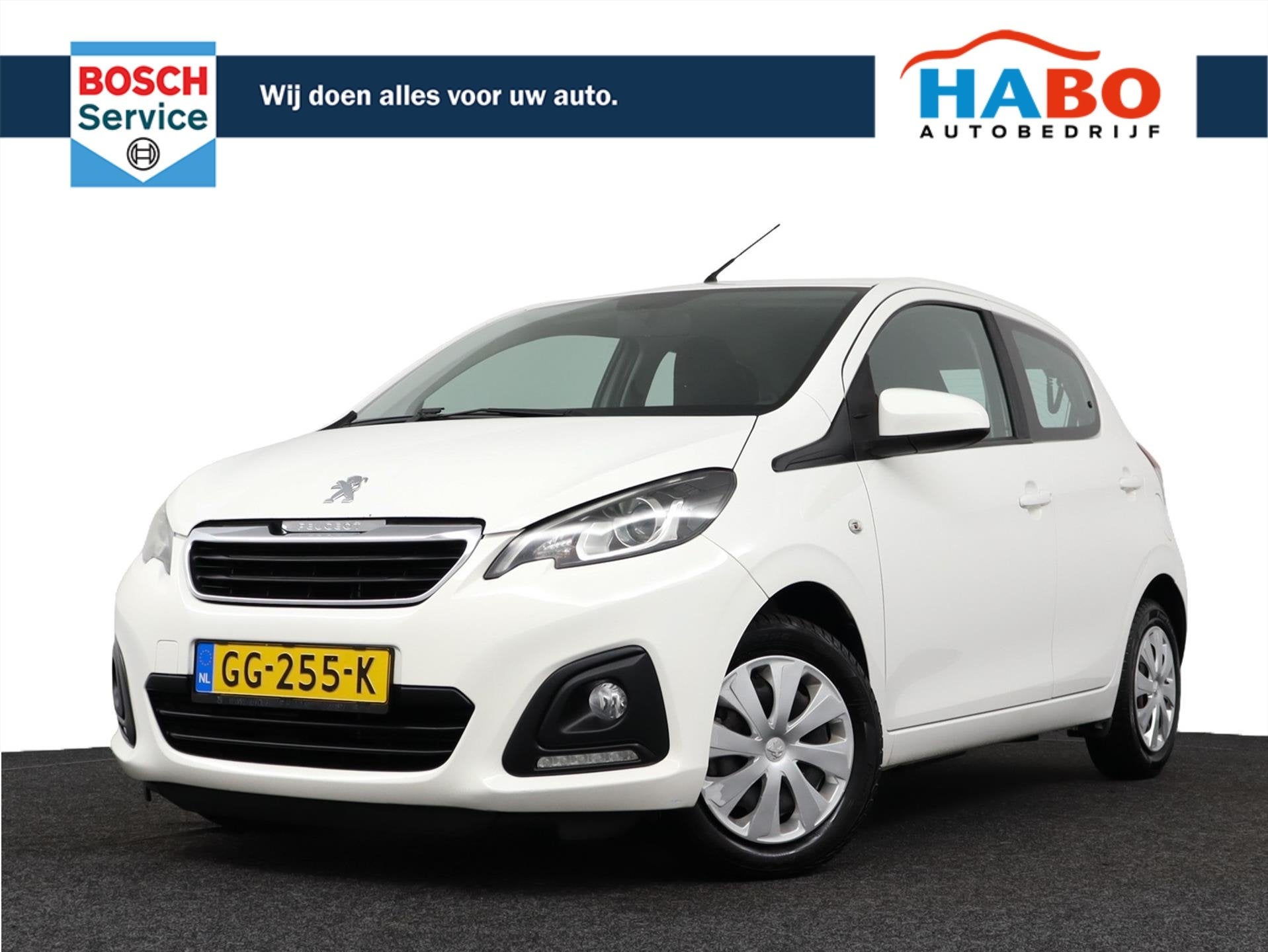 Peugeot 108 1.0 E-VTI ACTIVE 5DRS AC/CRUISE/SPEED.LIMIT/MIST, Voorwielaandrijving, Euro 5, Stof, Gebruikt