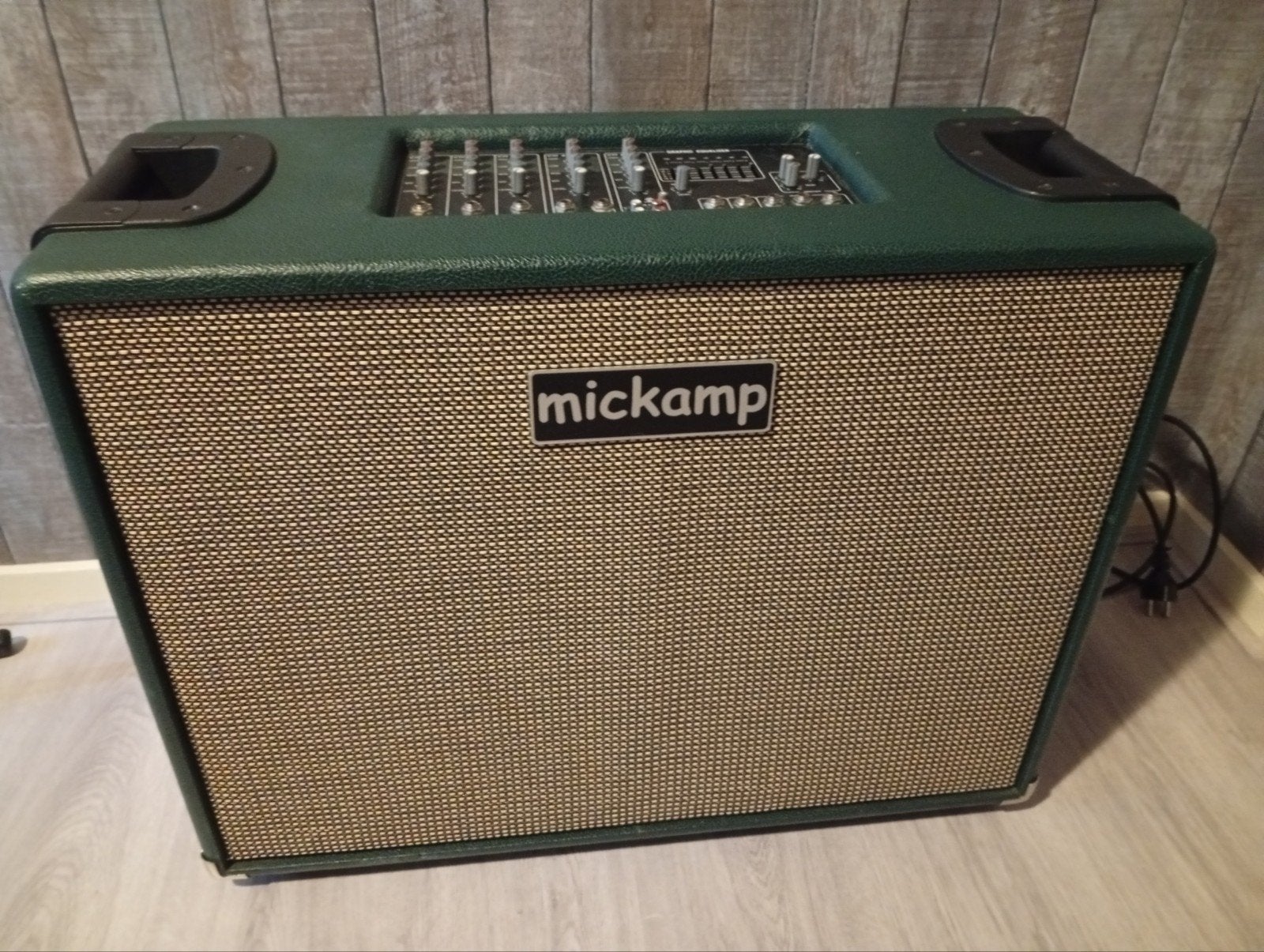 Unieke Mickamp Stereo Combo Versterker, Ophalen, Zo goed als nieuw, 100 watt of meer