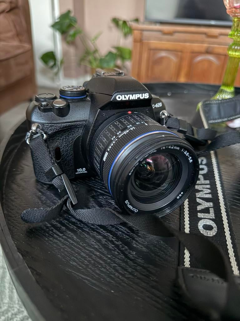 Olympus E-420, Audio, Tv en Foto, Fotocamera's Digitaal, Gebruikt, Compact, Ophalen of Verzenden, Olympus