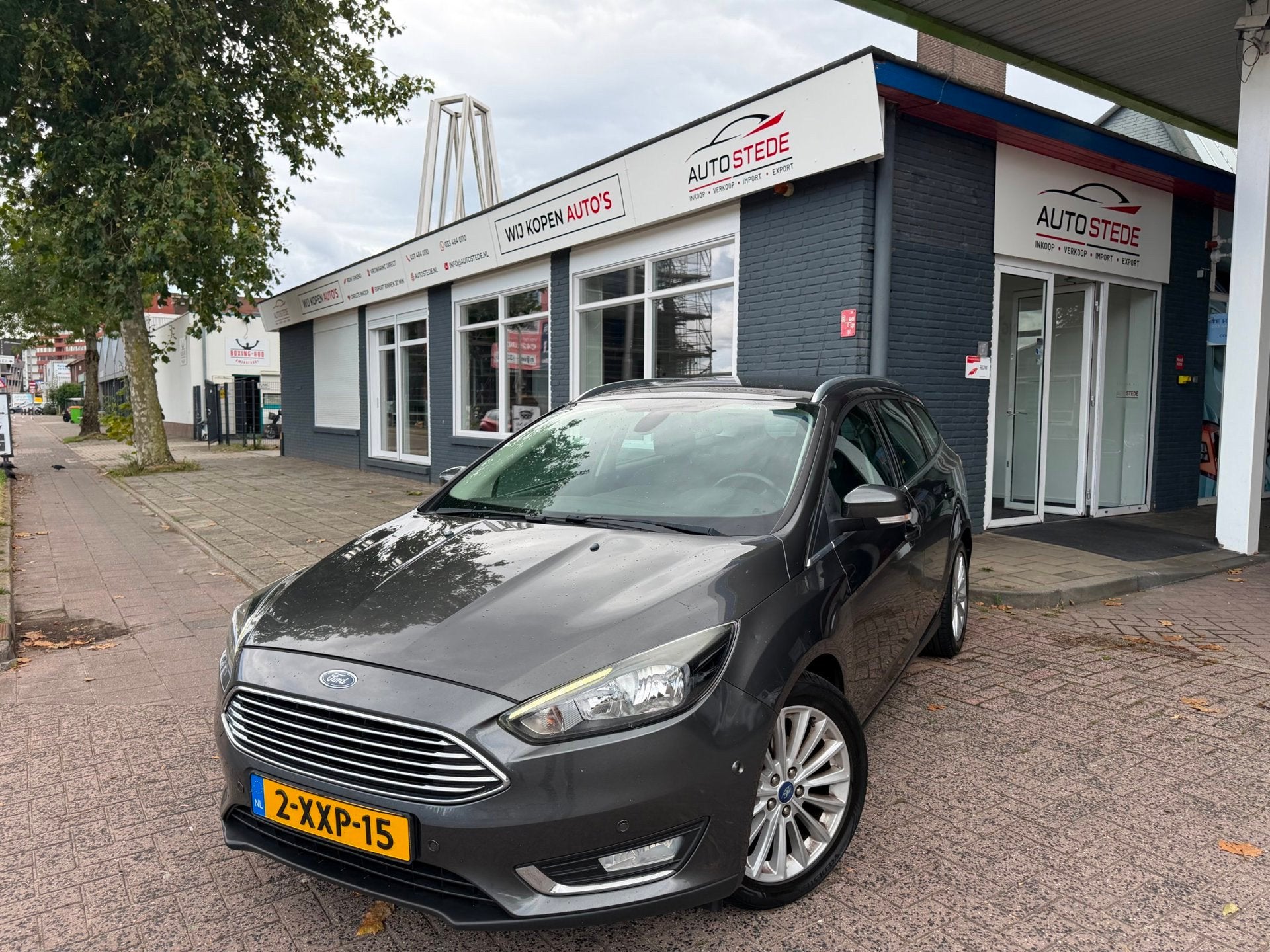 Ford Focus Wagon 1.0 First Edition|NW DISTRIBUTIE|NAVI|CRUIS, Auto's, 125 pk, Gebruikt, Euro 6, Automatische klimaatregeling