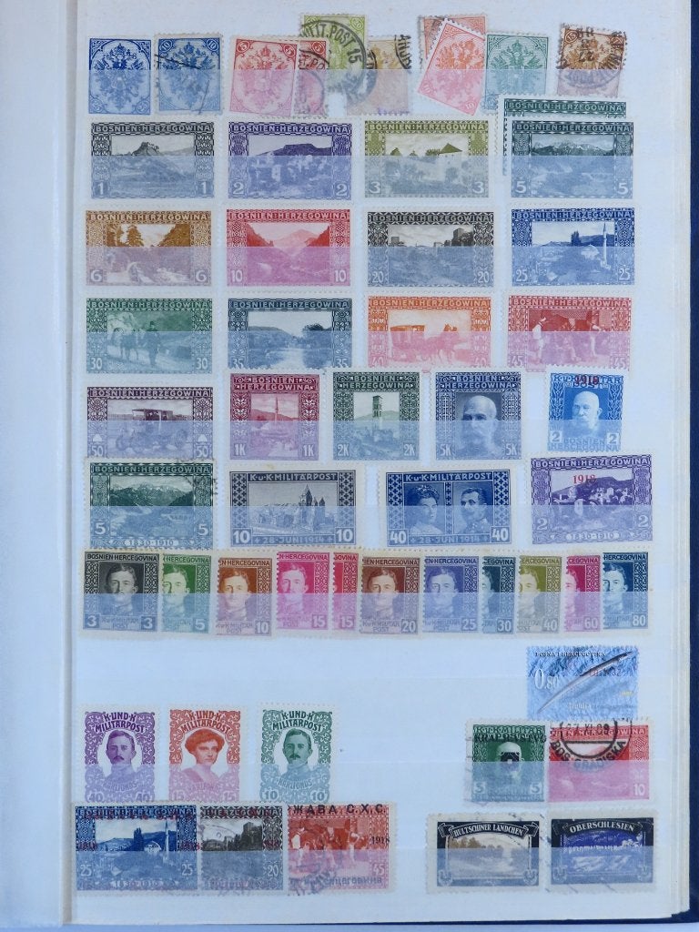 WERELD - veel KLASSIEK van div.landen - (E104) - 2/2 -, Postzegels en Munten, Ophalen of Verzenden, Buitenland