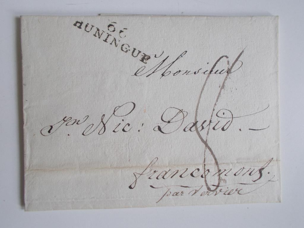 Zwitserland-Frankrijk-België,  Brief Bazel Naar Francomont., Ophalen, Brief