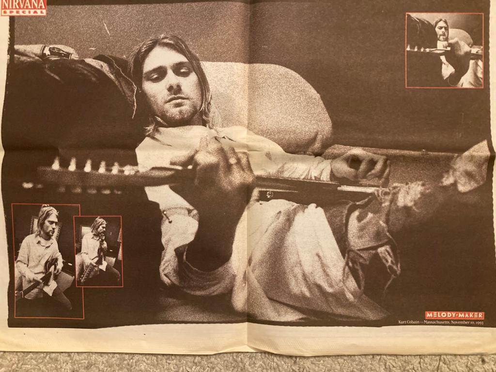 NIRVANA Kurt Cobain A2 Poster, Verzamelen, Ophalen of Verzenden