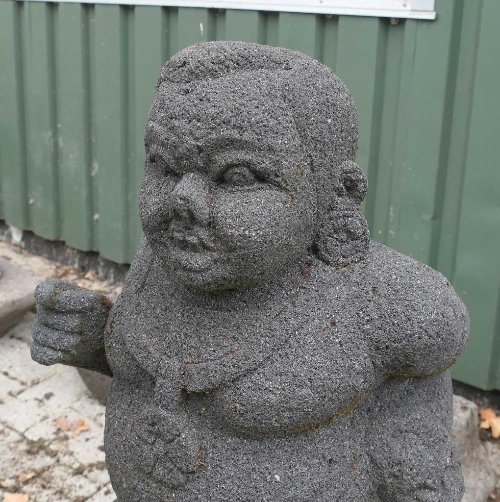 Stenen SEMAR SM6 lavasteen beeld Wayang Keris Java kuns, Ophalen