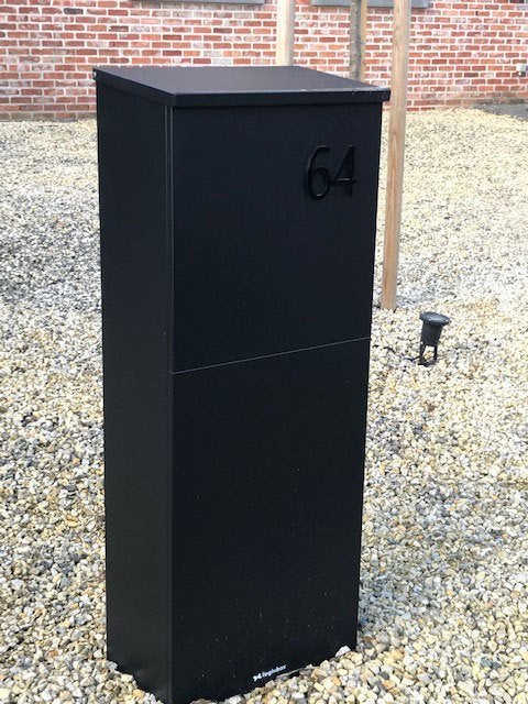 Staande brievenbus voor pakketten | Pakketbrievenbus | €199, Tuin en Terras, Ophalen of Verzenden, Nieuw, Staal, Staande brievenbus