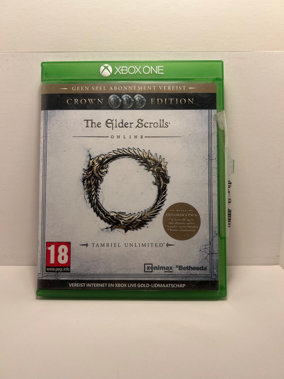 The Elder Scrolls Online: Tamriel Unlimited - Xbox One, Online, Vanaf 18 jaar, Ophalen of Verzenden, Zo goed als nieuw