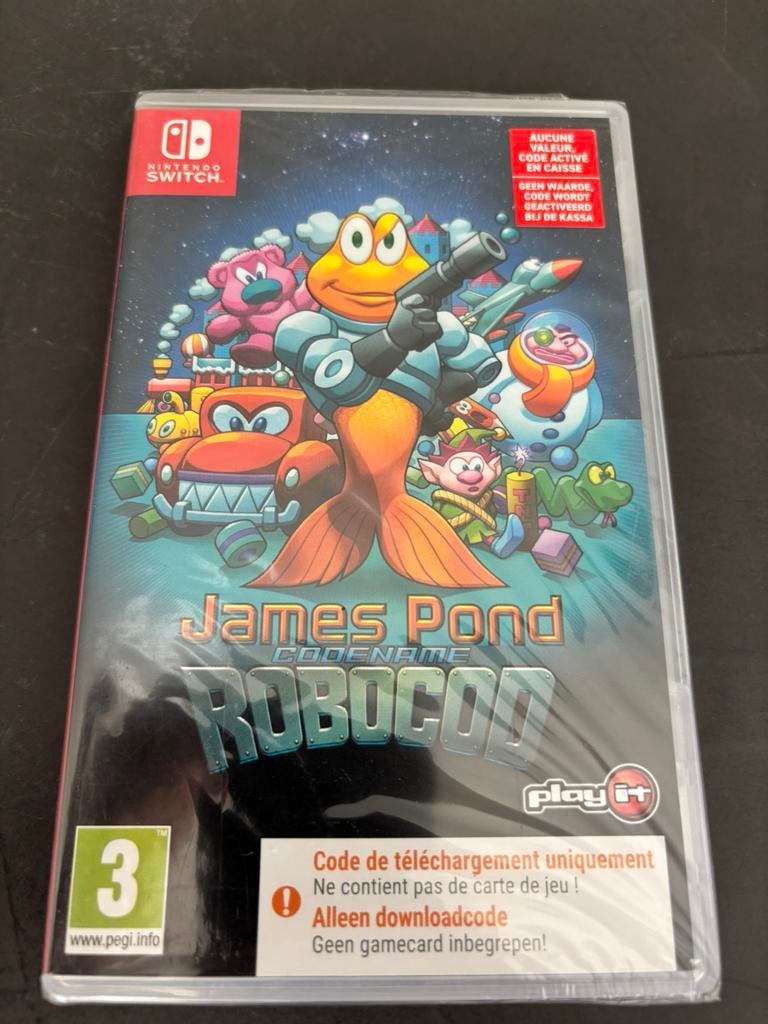 James Pond Codename: RoboCod (downloadcode), 1 speler, Ophalen of Verzenden, Zo goed als nieuw, Vanaf 12 jaar