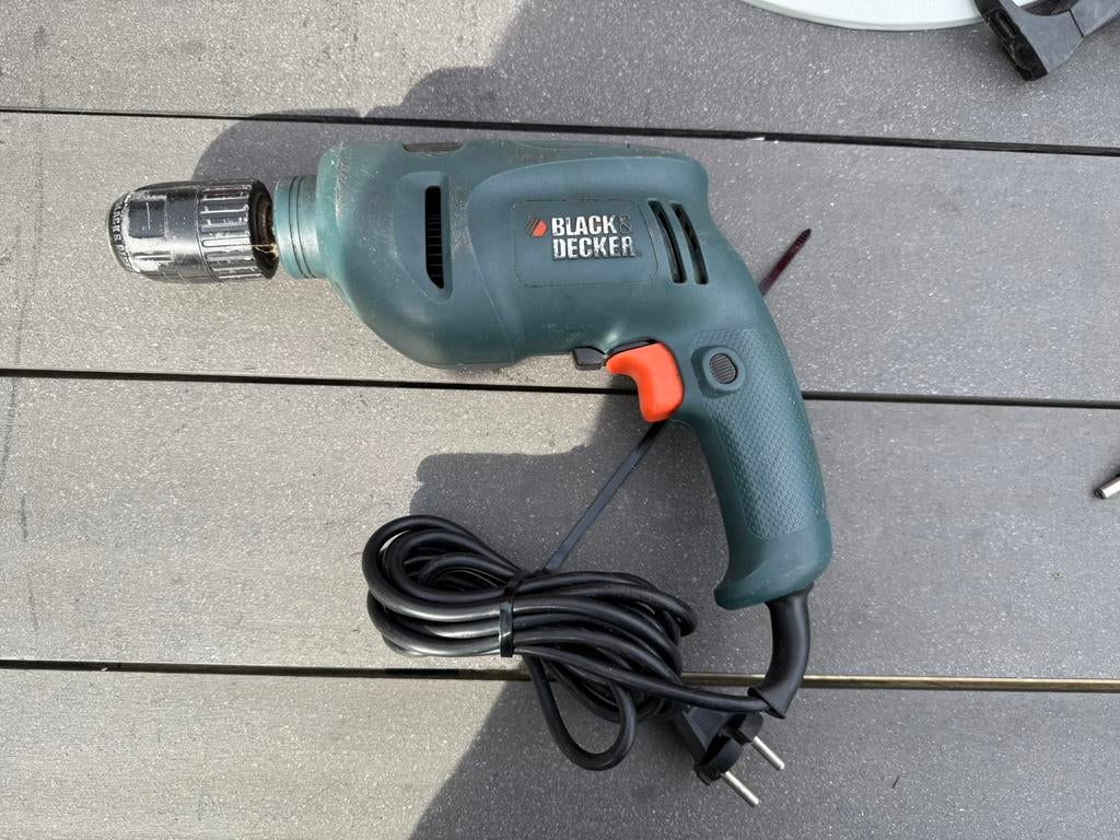 Black&Decker klopboormachine, Ophalen of Verzenden, Gebruikt, Boor- en/of Breekhamer, Klopboormechanisme