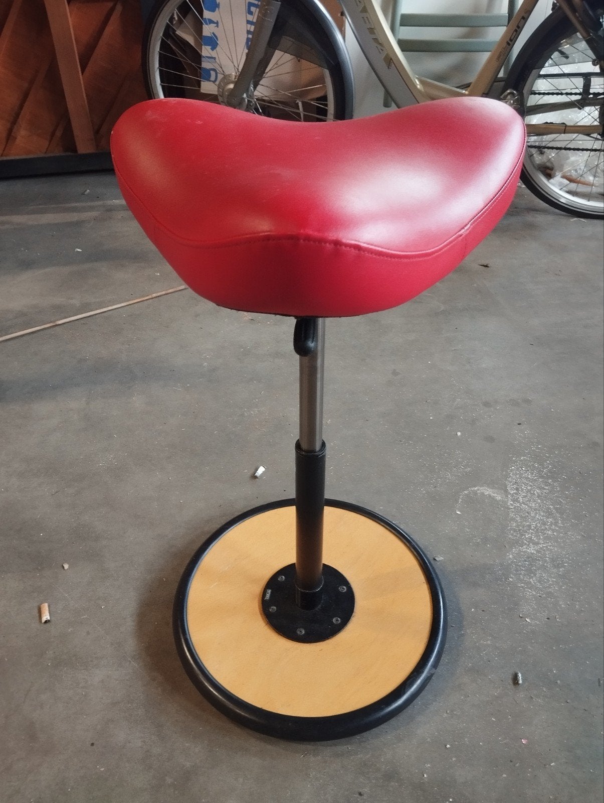 Varier (Stokke) Move Zadelkruk - Ergonomische Zit-Stahulp, Ophalen, Gebruikt