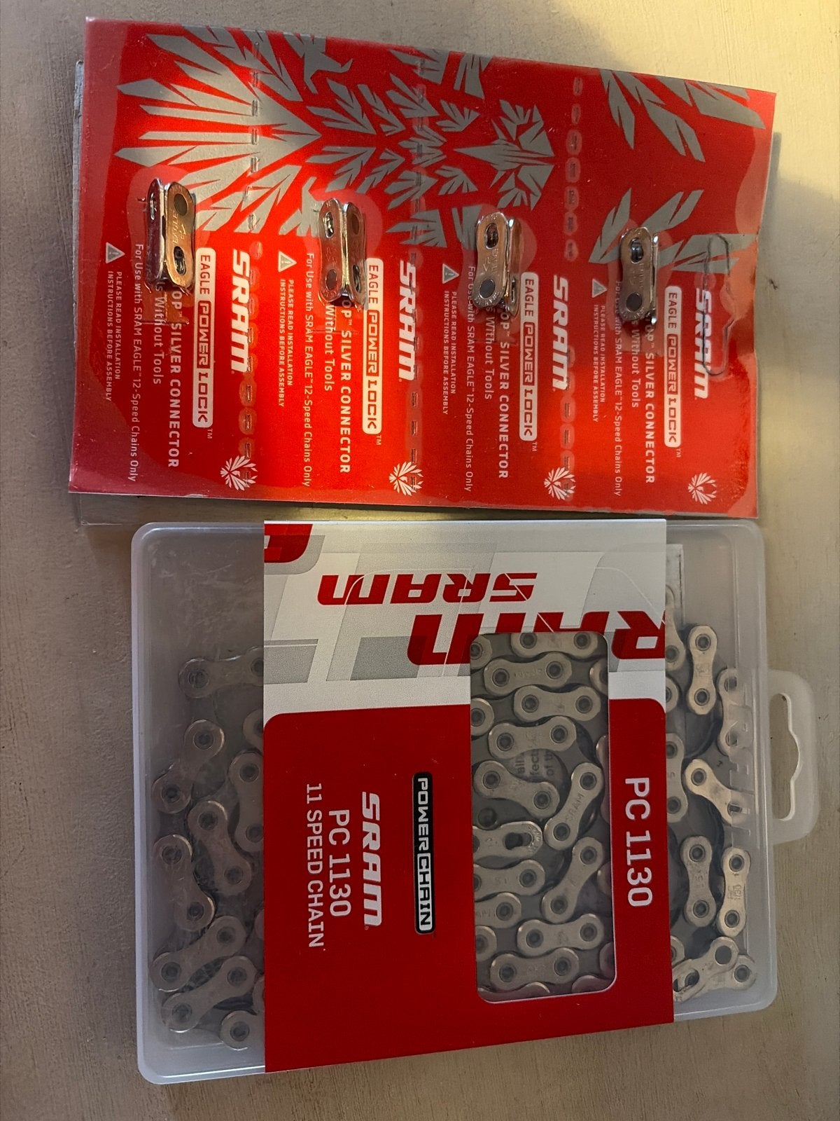 SRAM PC 1130 11-speed ketting met PowerLock, Fietsen en Brommers, Ophalen of Verzenden, Derailleur of Ketting, Racefiets, Nieuw