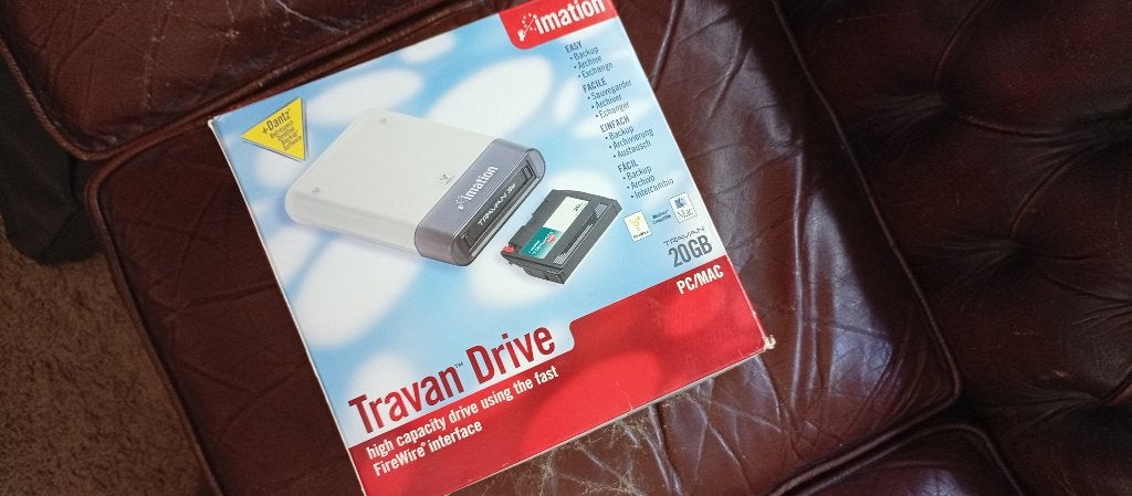 Imation Travan 20GB Tape Drive (PC/MAC), Computers en Software, Ophalen of Verzenden, Imation