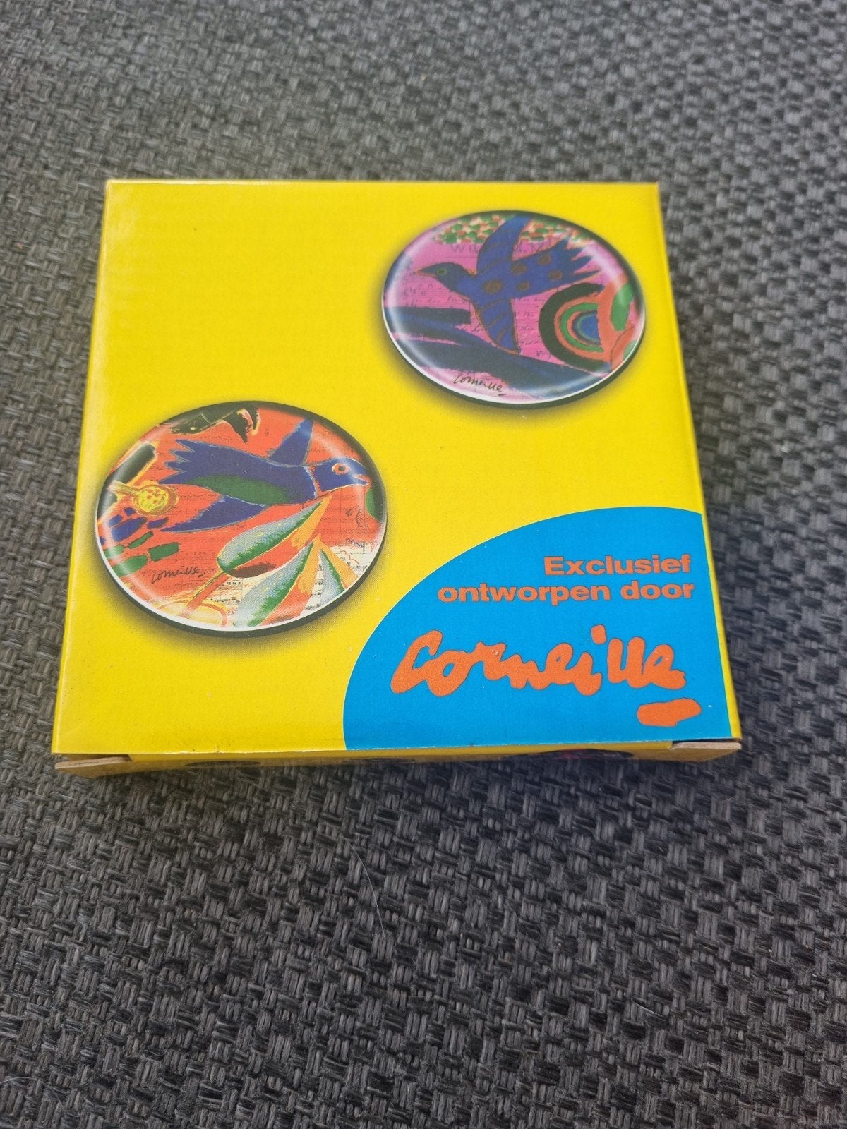 Exclusieve Corneille onderzetters - Zo goed als nieuw, Huis en Inrichting, Meerkleurig, Ophalen of Verzenden, Zo goed als nieuw