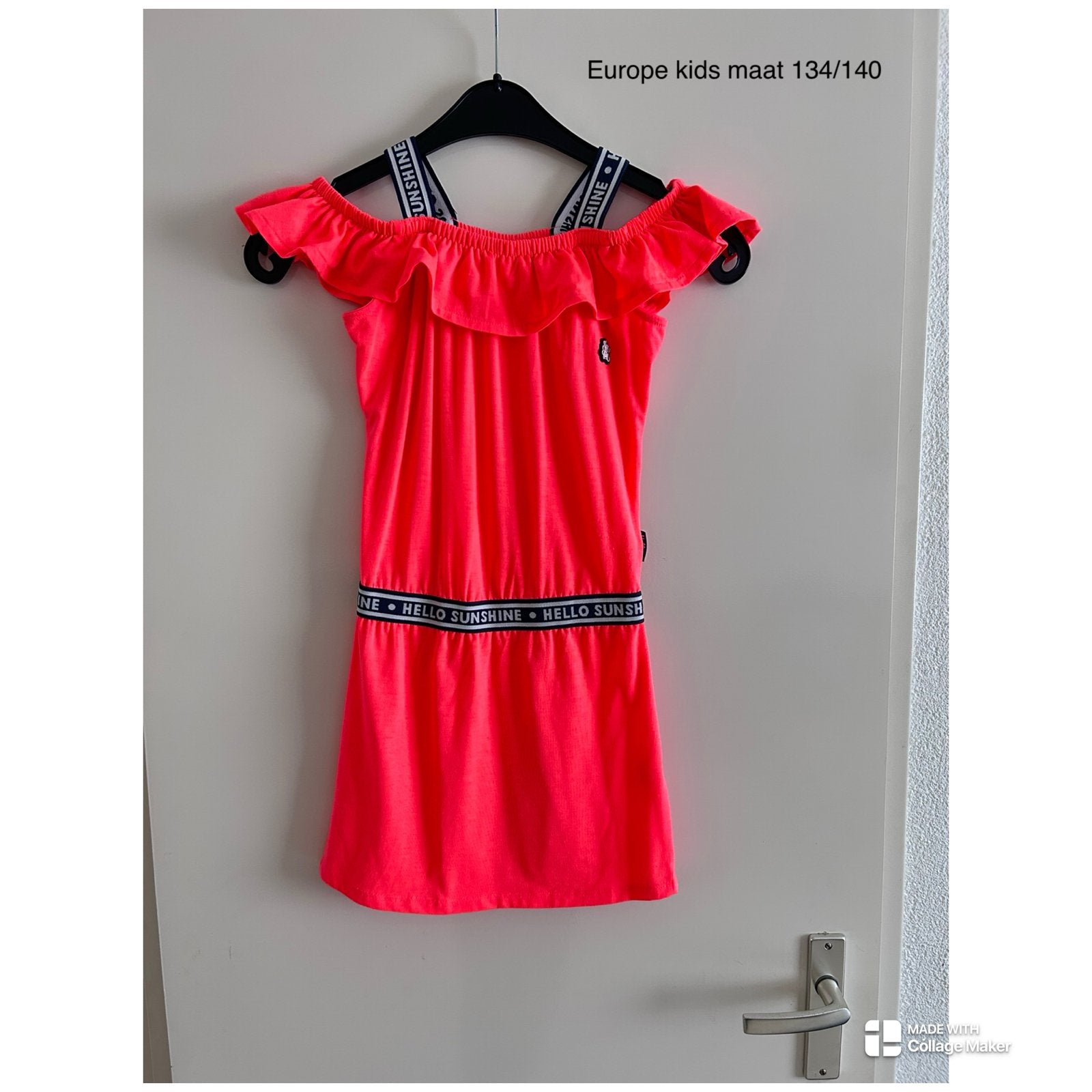 Zomerjurk Europe Kids maat 134/140, Ophalen of Verzenden, Gebruikt, Meisje, Jurk of Rok