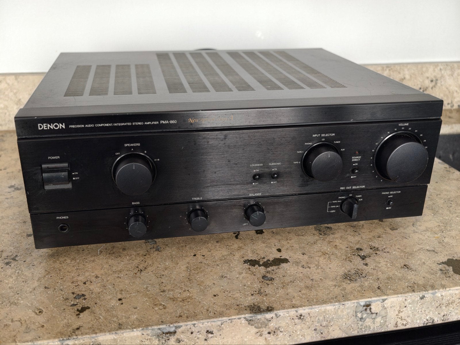 Denon PMA-860, Audio, Tv en Foto, Gebruikt, Denon, Ophalen of Verzenden, 60 tot 120 watt