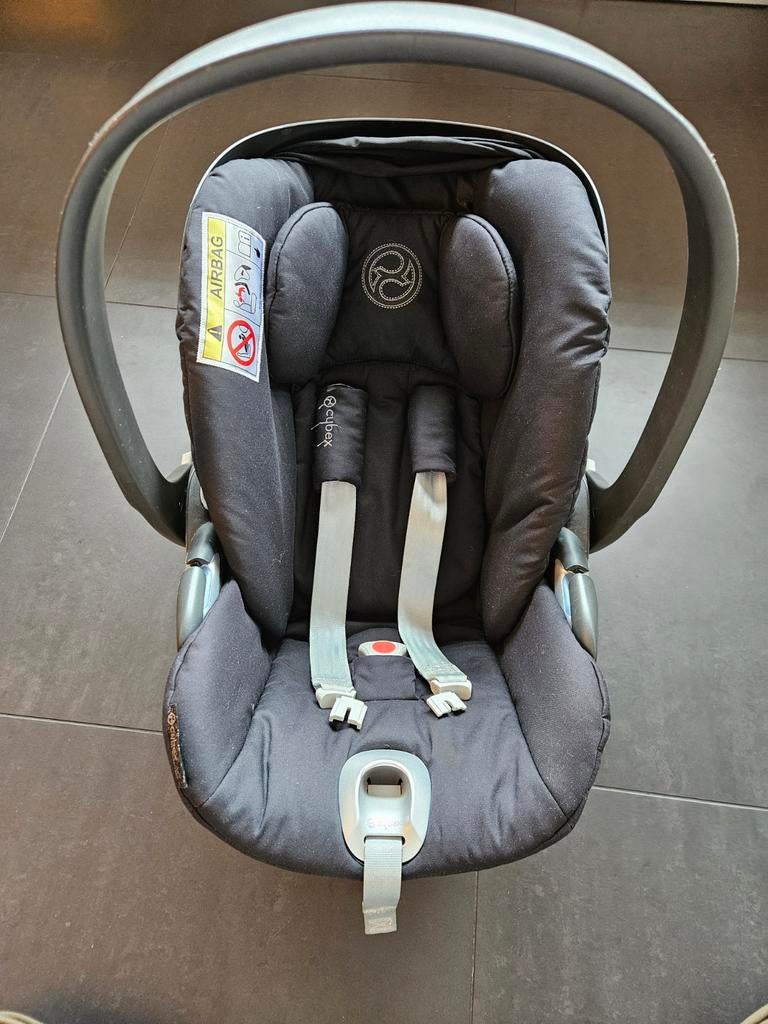 Cybex Cloud Z autostoel inclusief adapters voor kinderwagen, Verstelbare rugleuning, Zo goed als nieuw, Isofix, 0 t/m 13 kg