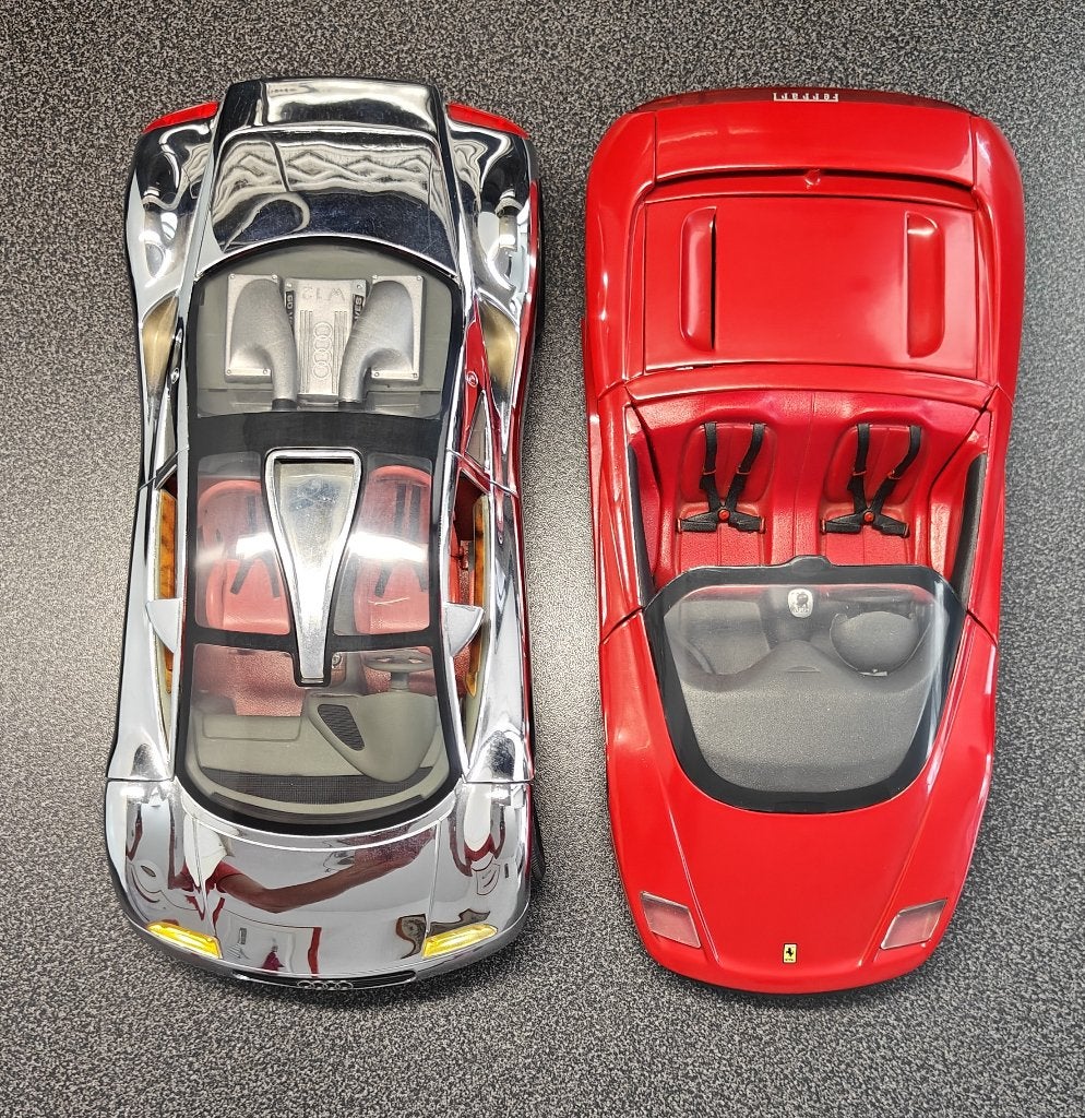 Conceptcar Ferrari Mythos 1:18, Hobby en Vrije tijd, Modelauto's | 1:18, Ophalen of Verzenden, Zo goed als nieuw, Auto, Revell