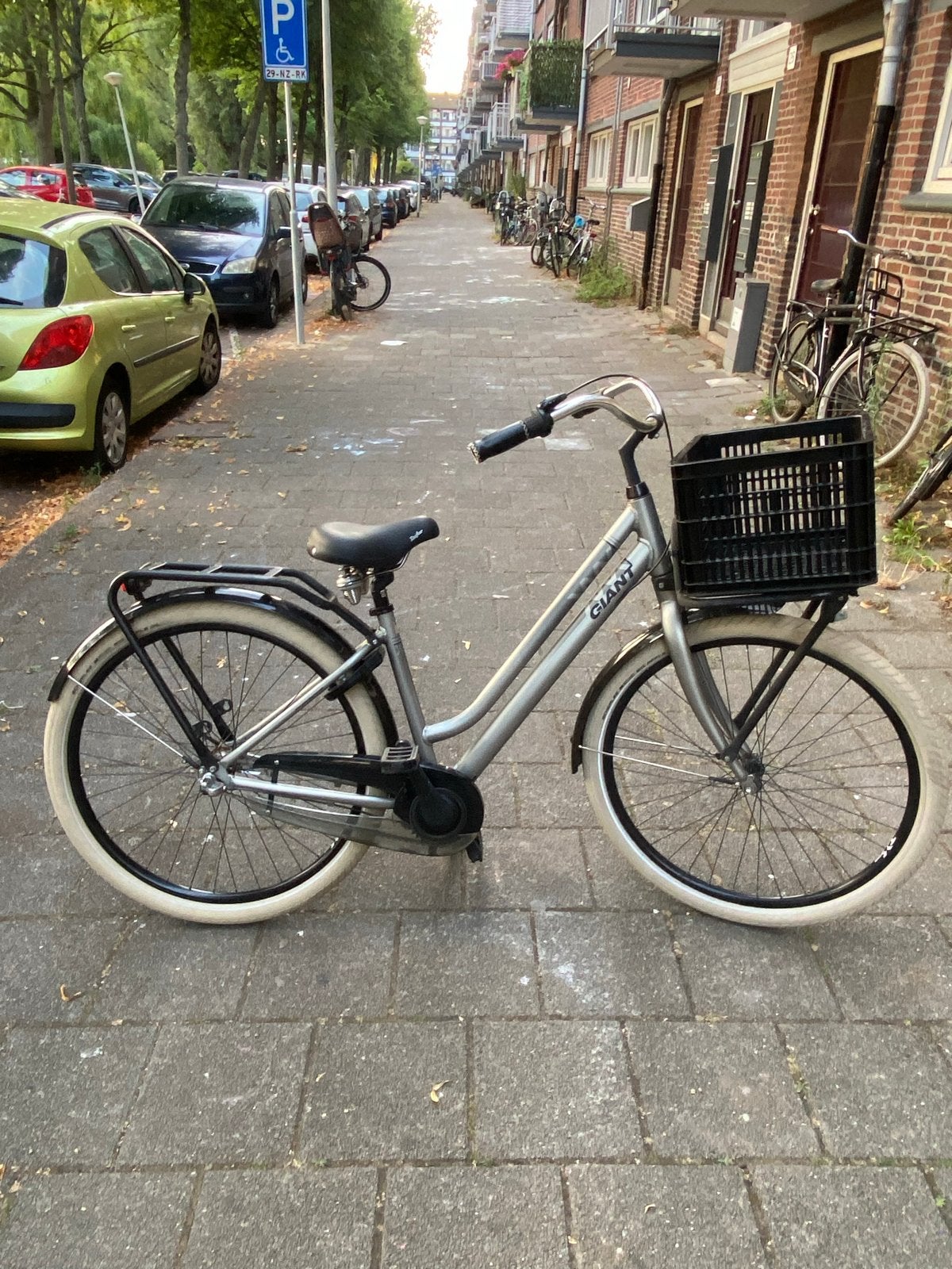 Giant Transportfiets - 28 inch, 3 versnellingen, 47 cm frame, Ophalen, Terugtraprem, 47 tot 50 cm, Versnellingen