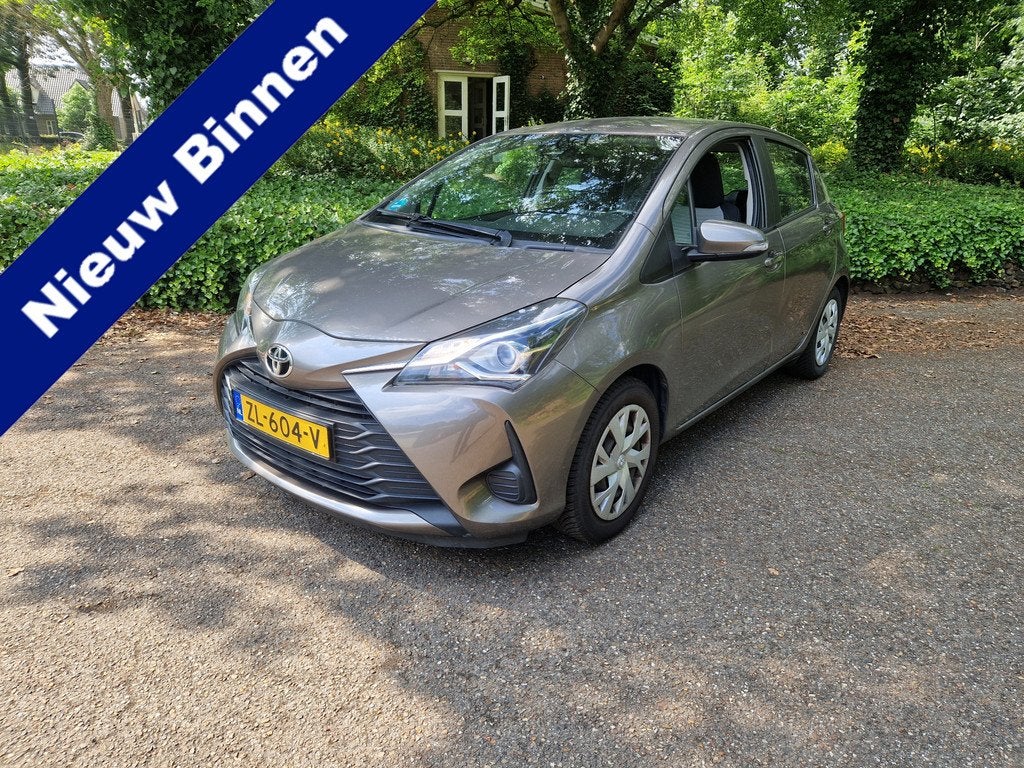 Toyota Yaris 1.0 VVT-i, 5 drs, 1 eig., 2019, 72989km, Auto's, Toyota, Bedrijf, Te koop, Yaris, ABS, Achteruitrijcamera, Airbags
