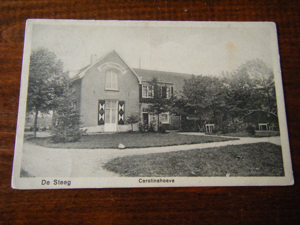 U39 - De Steeg - Carolinahoeve - 1927 - Mooi/Oud, Ophalen of Verzenden, 1920 tot 1940, Gelderland