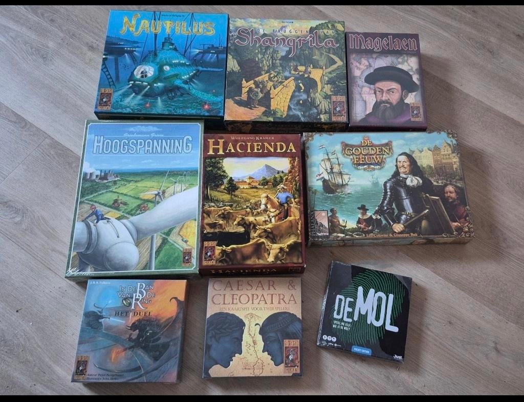 6x bordspel - 999 games - NIEUW in doos, Ophalen of Verzenden