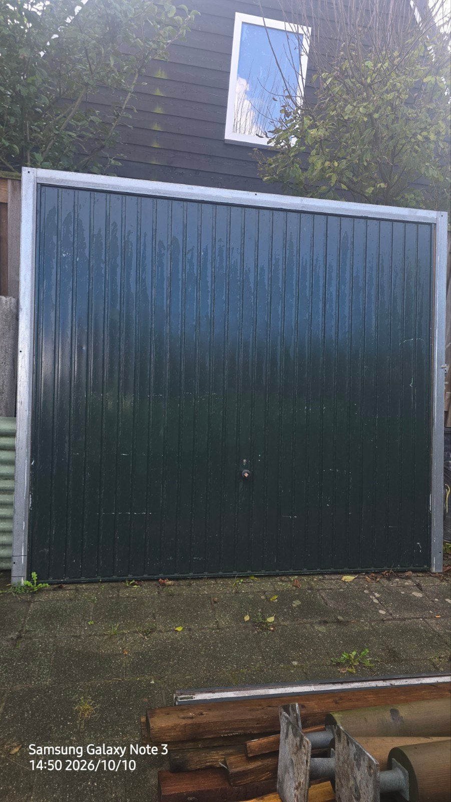 Hörmann garagedeur - kanteldeur, Gebruikt, Garagedeur, Ophalen of Verzenden, Metaal