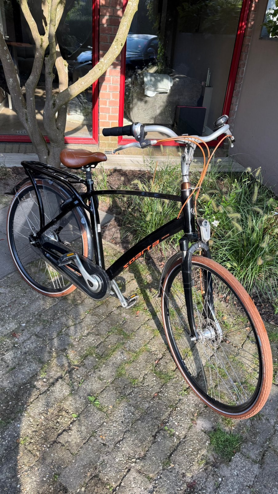 Sparta Sense herenfiets zwart maat 53 Shimano 7-v, Ophalen, Sparta, Versnellingen, Zo goed als nieuw
