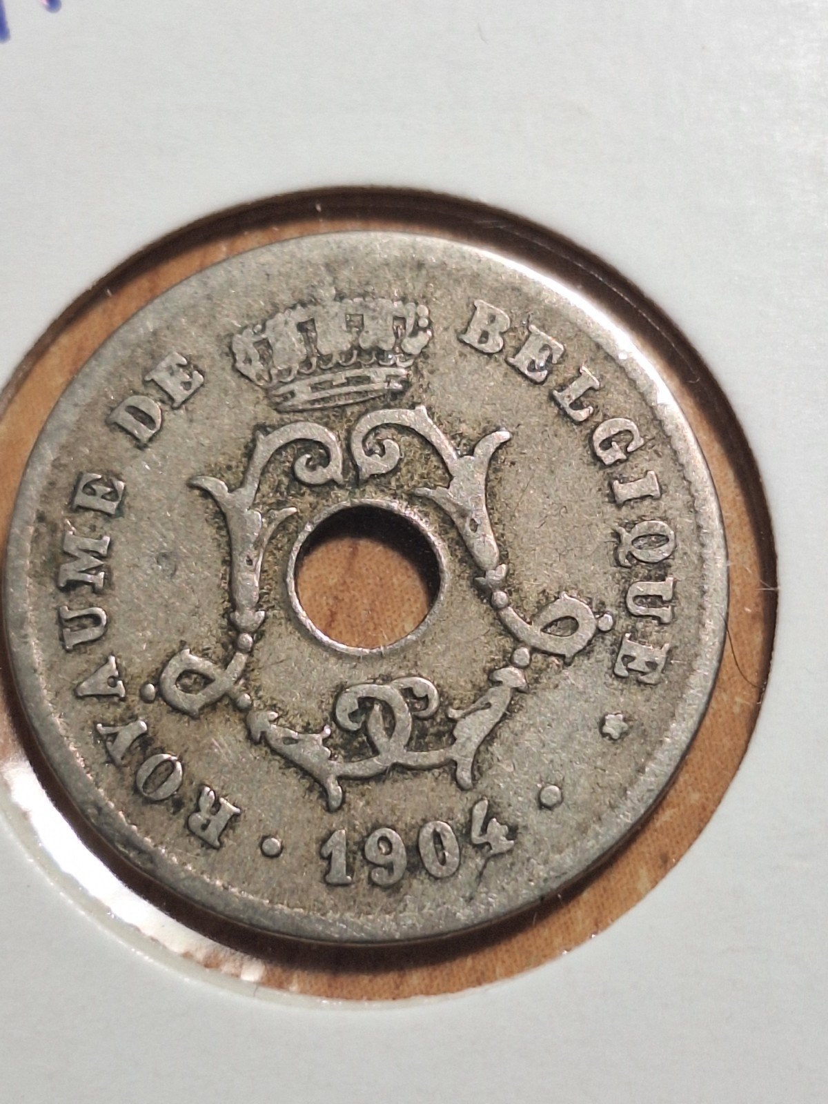 BELGIQUE 10 centimes 1904 (#69), Ophalen of Verzenden, Overig, Losse munt