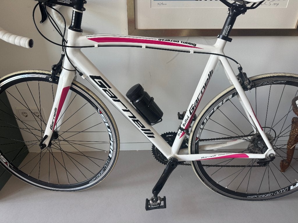 Garnelli racefiets met Shimano 105 Triple, Fietsen en Brommers, Fietsen | Racefietsen, Gebruikt, Aluminium, Dames, Meer dan 20 versnellingen