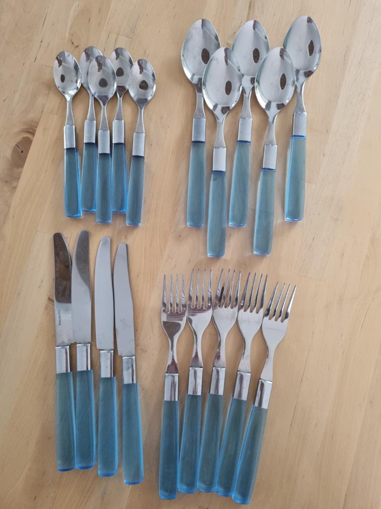 Bestek 19 delig 18/10, Ophalen of Verzenden, Zo goed als nieuw, Rvs of Chroom