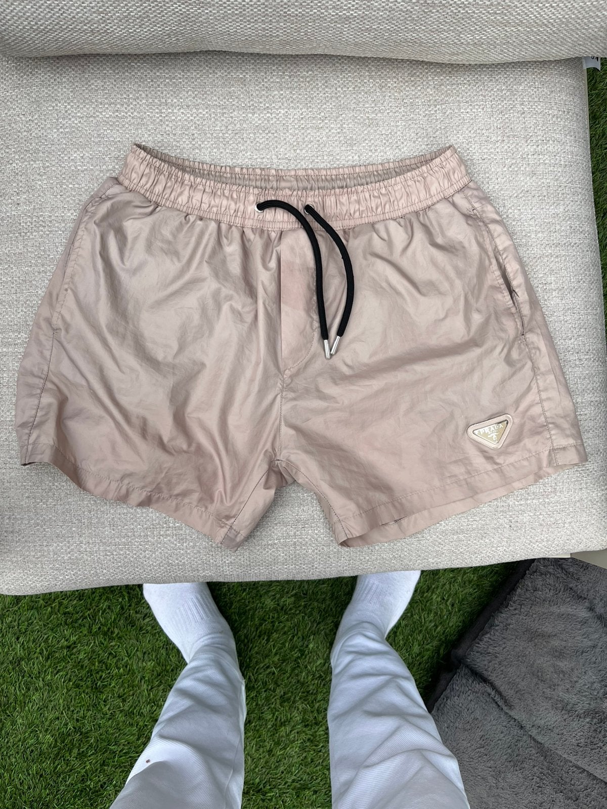 Prada zwembroek, Kleding | Heren, Ophalen of Verzenden, Maat 46 (S) of kleiner, Zwart, Zwemshort