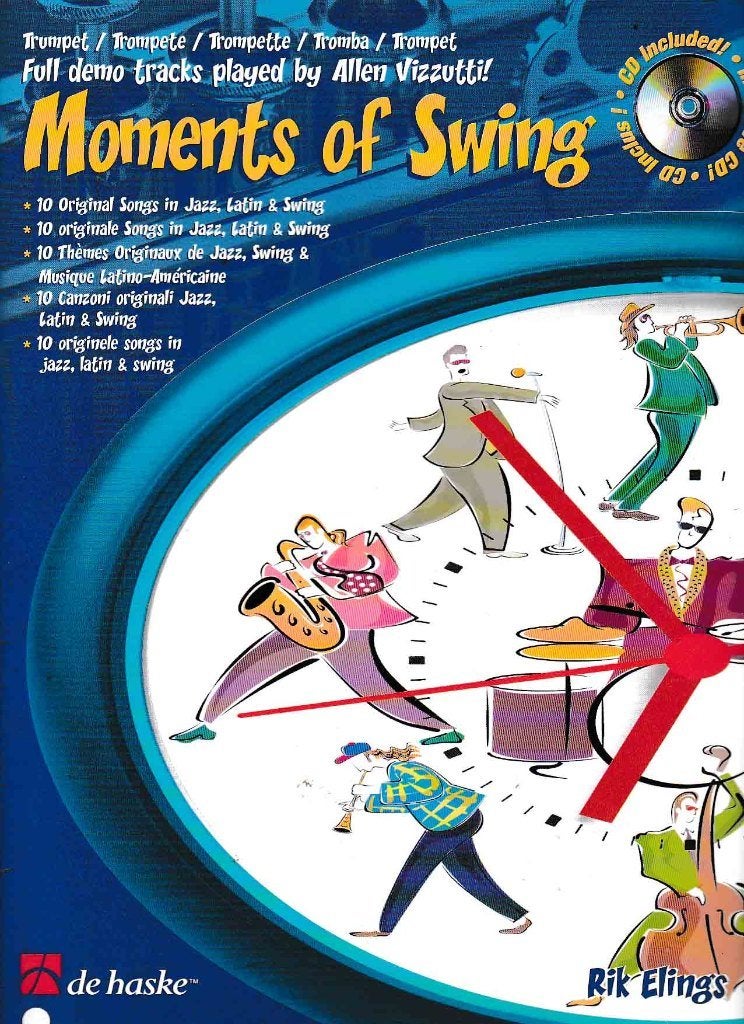 Moments of Swing Trompet met CD ( 720 ), Verzenden, Gebruikt, Artiest of Componist, Trompet