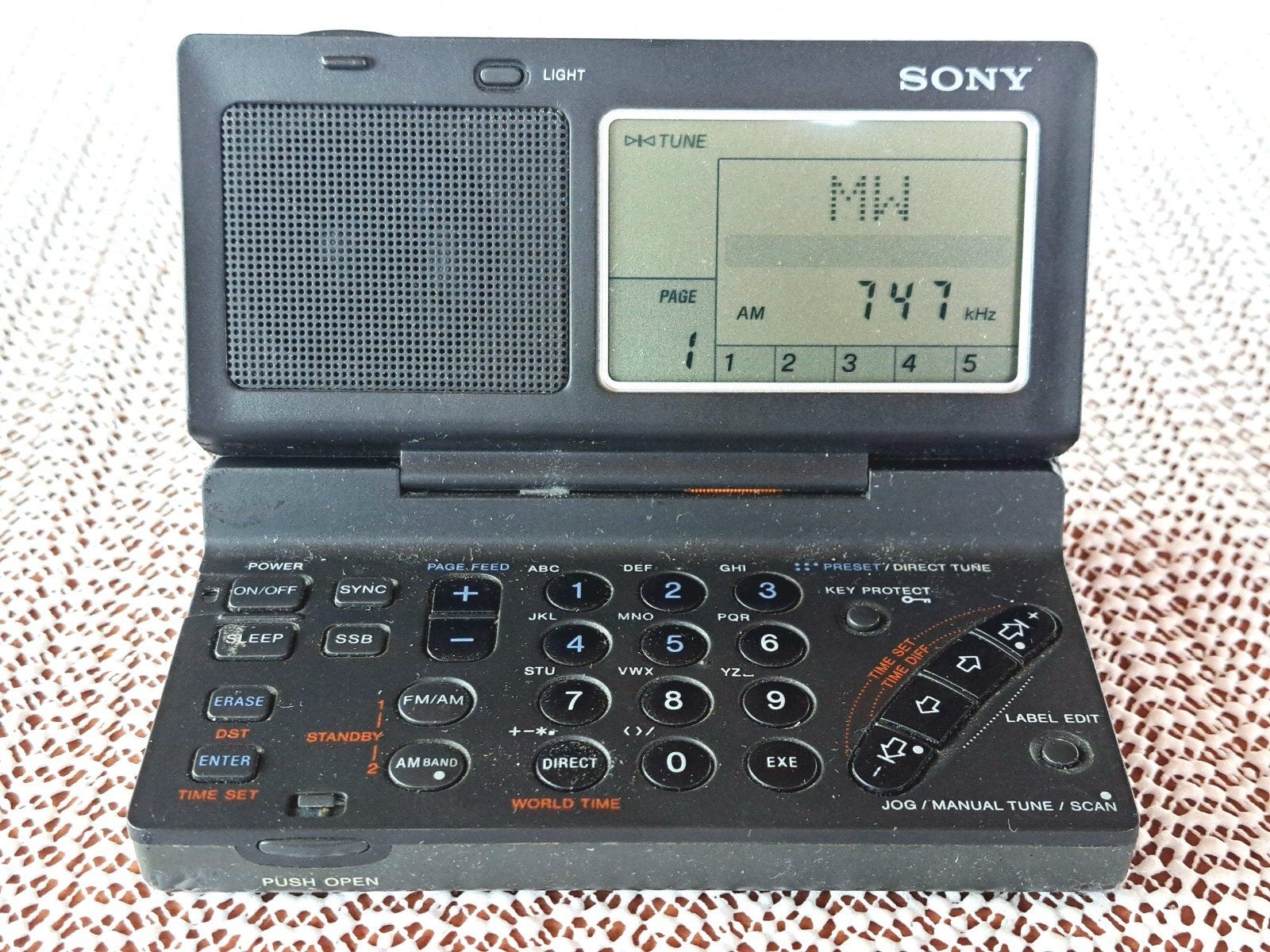 Sony ICF-SW100 Wereldontvanger - Compact en Draagbaar, Verzenden, Gebruikt, Wereldontvanger
