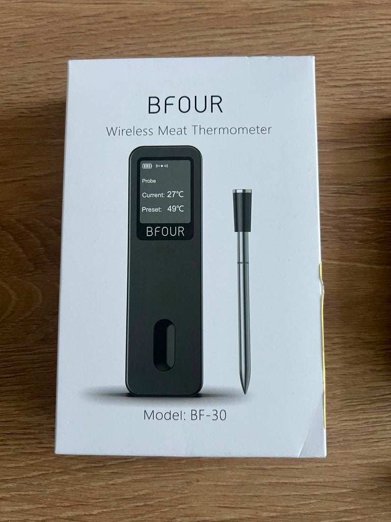 BFOUR BF-30 draadloze vleesthermometer – nieuw, Overige typen, Verzenden, Nieuw, Overige materialen