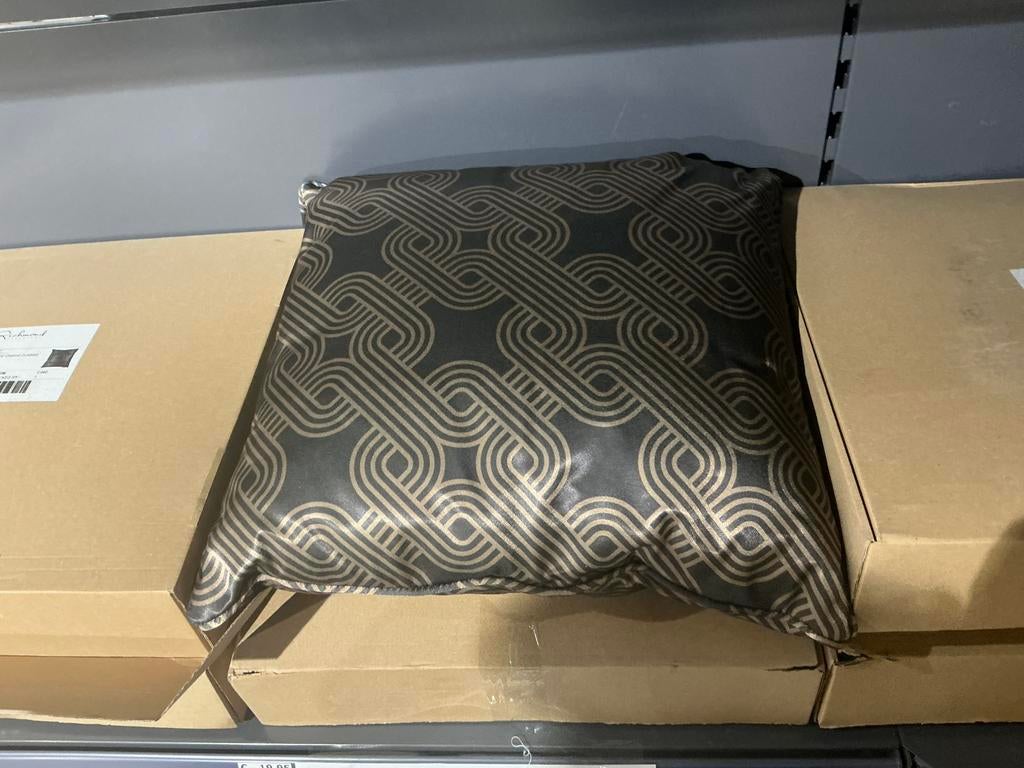 Richmond interiors Cushion Meagen quadrant Twig 50x50, Ophalen of Verzenden, Nieuw, Vierkant