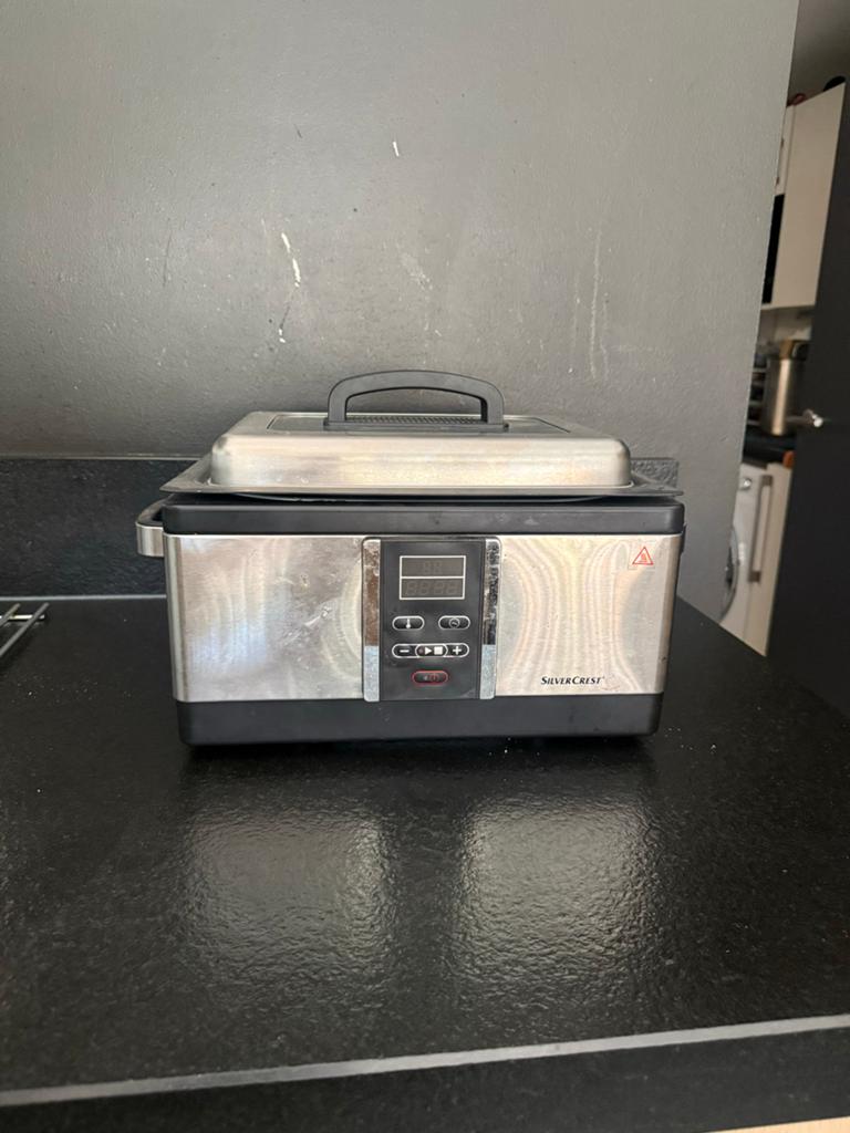 SilverCrest Sous Vide Garer - Perfect voor Precisie Koken, Witgoed en Apparatuur, Slowcookers, Ophalen of Verzenden, Timer, Gebruikt