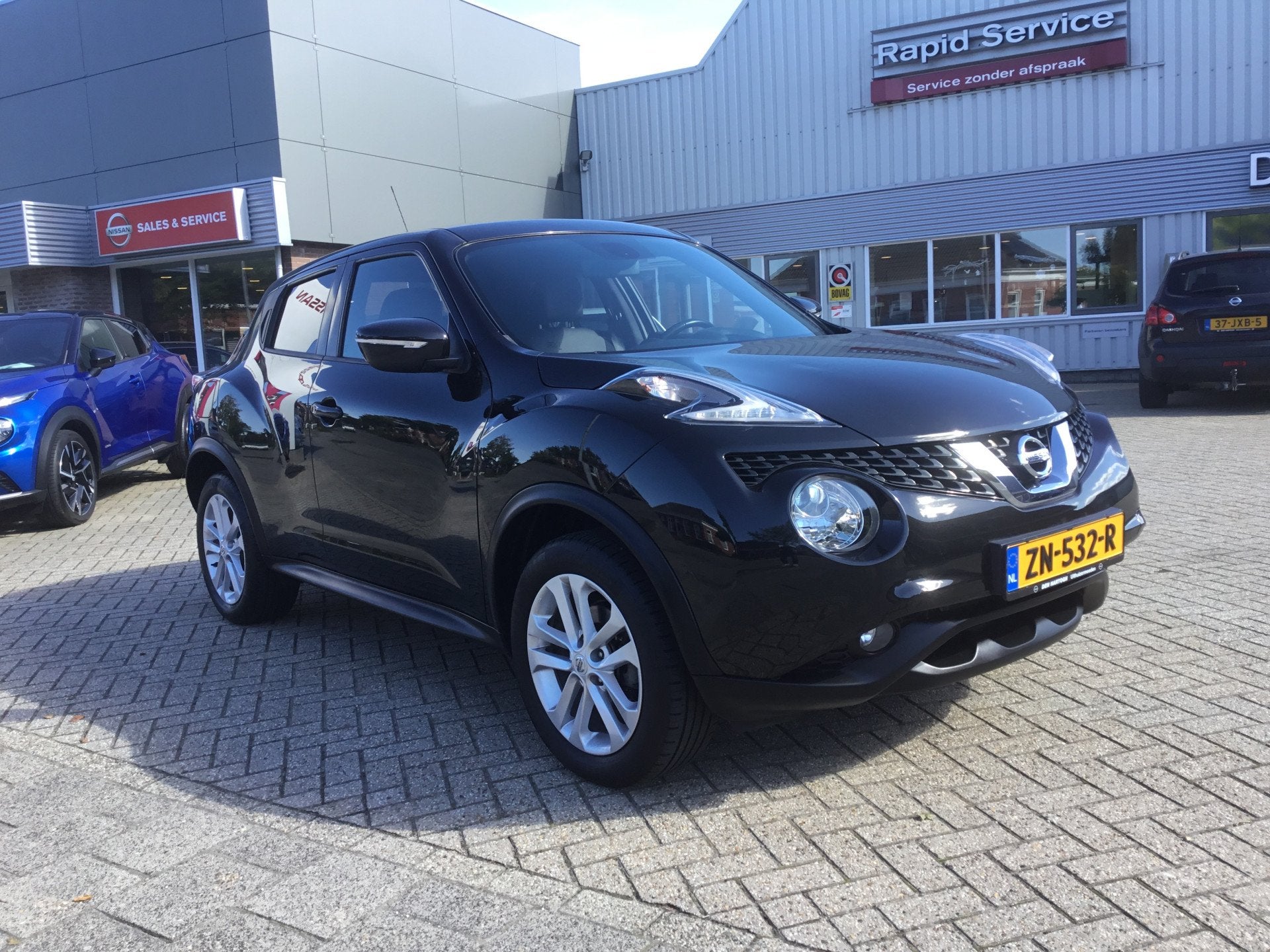 Nissan Juke 1.2 DIG-T S/S N-Connecta Cruise Camera, Euro 6, 116 pk, Zwart, Origineel Nederlands