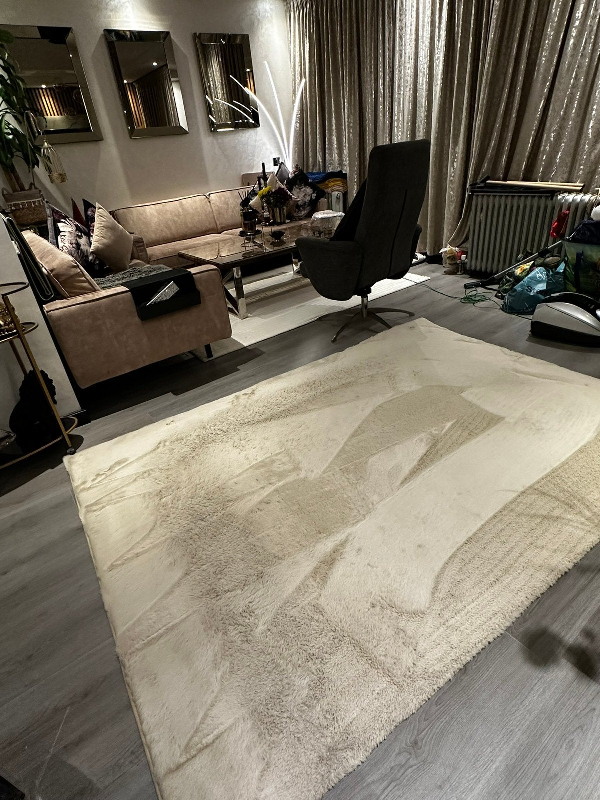 Superzacht Grandstone Comfy Taupe vloerkleed / tapijt., Ophalen, Zo goed als nieuw, Tapijt