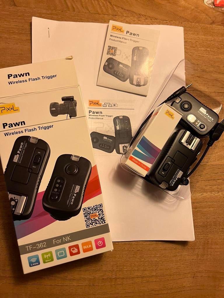 Pawn Wireless Flash Trigger, compleet NIEUW in doos, Ophalen, Zo goed als nieuw, Overige merken