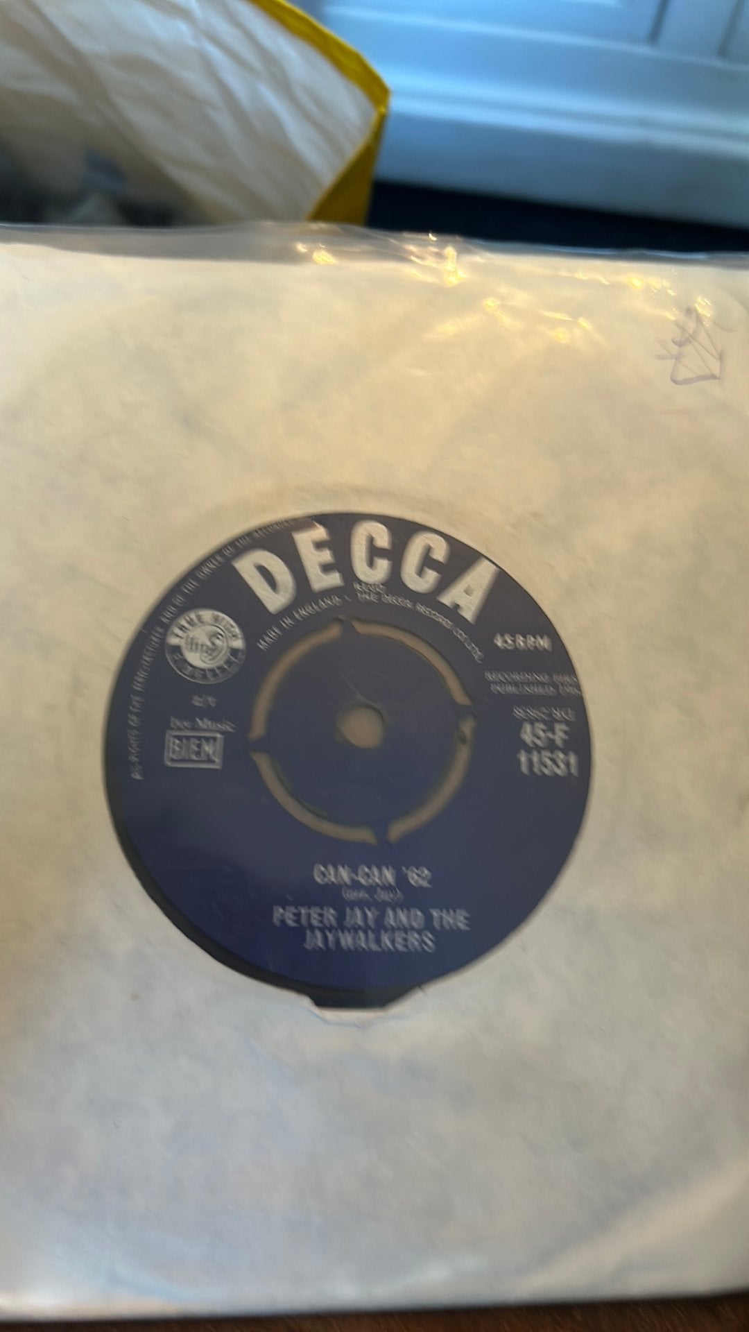 Peter Jay and the jaywalkers - can - can ‘62, Ophalen of Verzenden, Zo goed als nieuw, Pop