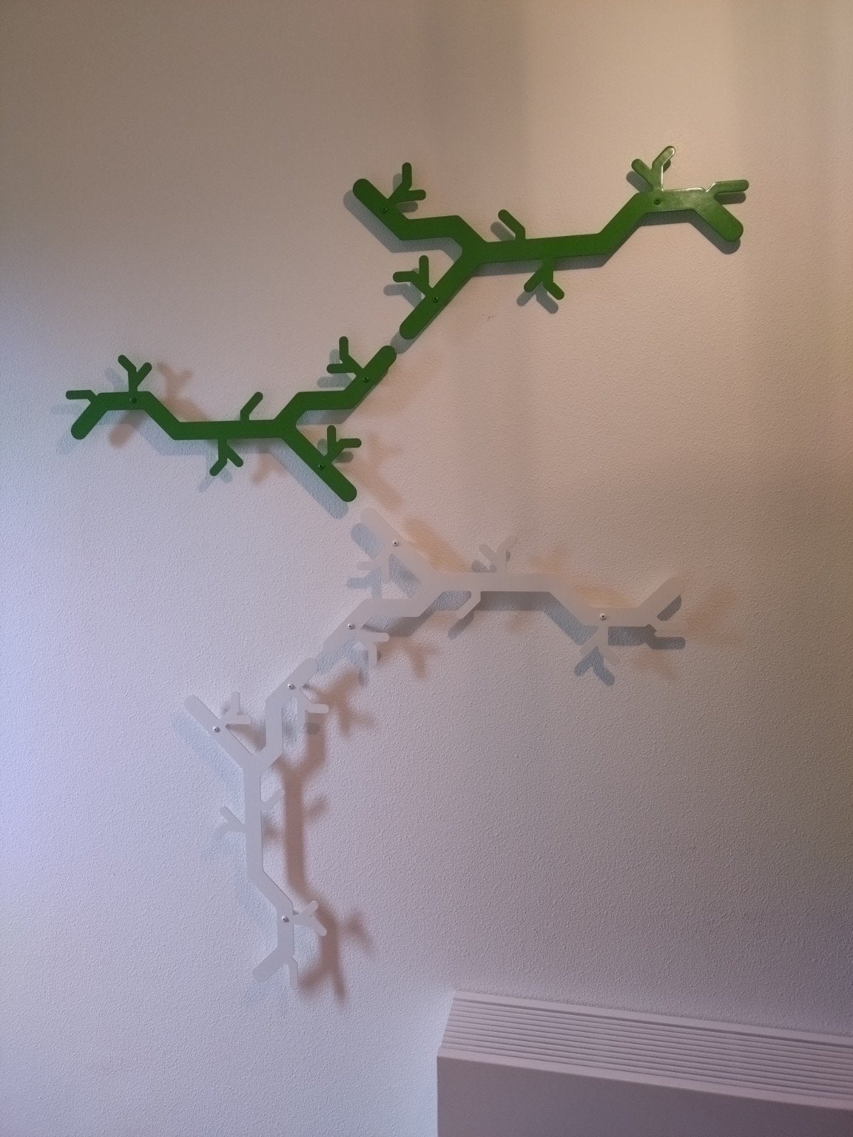 Van Esch Tree Hooked Kapstokken - prijs per stuk (set actie), Wandkapstok, Ophalen of Verzenden, Zo goed als nieuw, Minder dan 100 cm