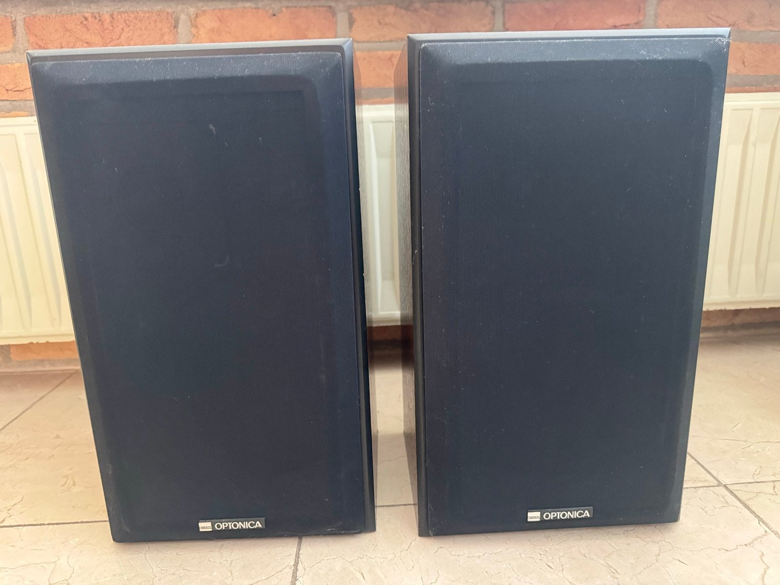 Twee Optonica CP-2323HW HIFI 3-weg luidsprekers, Audio, Tv en Foto, Luidsprekers, Stereo speakers, Gebruikt, 60 tot 120 watt, Basreflex